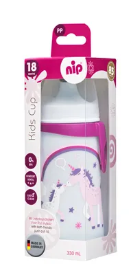 Obrázok produktu pre nip Kids Cup, 330 ml, Viacfarebný, Detské, Chlapec / dievča, Polypropylene, 1,7 rok / roky
