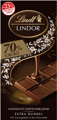 Obrázek produktu pro Lindt Lindor 70 % Stolní propagace