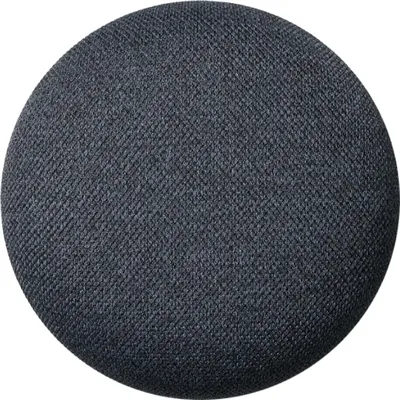 Produktbild von Google Nest Mini, Google Assistant, Rund, Anthrazit, Stoff, Kunststoff, Chromecast, Android, iOS