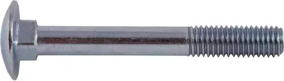 Produktbild von 50x Schrauben DIN 603 Schloßschrauben Flachrund-Schrauben verzinkt Ø M6x60 mm