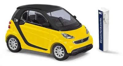 Produktbild von Busch Smart Fortwo electric  gelb 46224