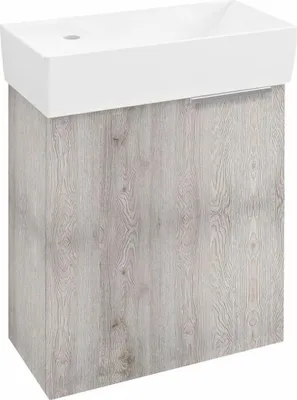 Image de LATUS IX Armoire basse 44x50x22cm, chêne mocca
