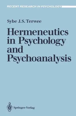 Produktbild von Hermeneutics in Psychology and Psychoanalysis