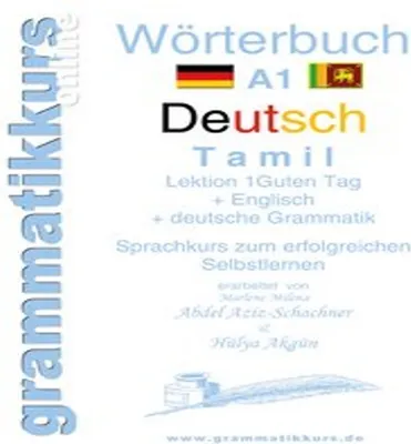 Produktbild von Wörterbuch Deutsch - Tamil Englisch A1