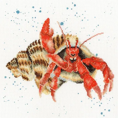 Produktbild von Bothy Threads Kreuzstich-Set "Nur Winken", 26x26cm, XHD63, Zählmuster