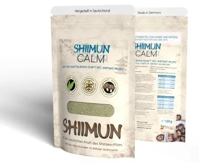 Ergänzungsfuttermittel 120 g mit Shiitake für Hunde & Katzen