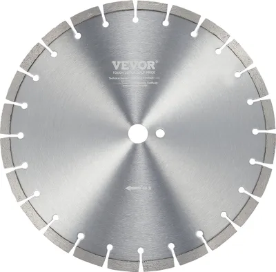 Zdjęcie produktu dla Brzeszczot diamentowy Brzeszczot do cięcia betonu na mokro/sucho Płaskie zęby 35 cm