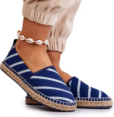 Produktbild von Klassische Damen-Espadrilles Big Star JJ274960 Marineblau 36