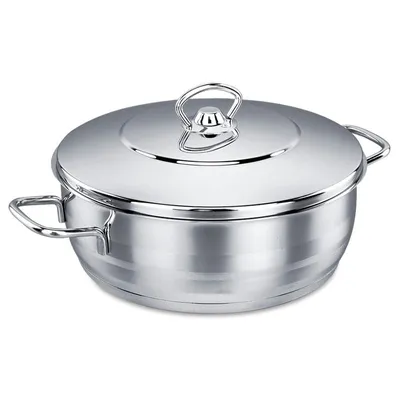 Produktbild von Edelstahltopf Astra niedrig 4,5 l