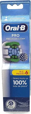 Zdjęcie produktu dla Oral-B Precision Clean 8006540886618, 6 szt., Biały, Oral-B, Blister