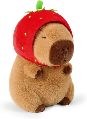 Obrázok produktu pre Plyšová hračka, kapybara, mäkká, 25 cm, plyšová hračka pre deti