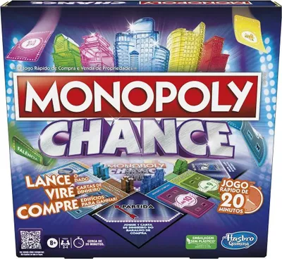 Zdjęcie produktu dla Monopoly Chance Gra Planszowa Portugalski Wielokolorowy Wielokolorowy Jeden Rozmiar