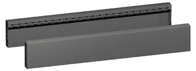 Imagen del producto de Rittal 8660034 Rittal Sockel-Blende seitlich 100 x 800 Stahlblech