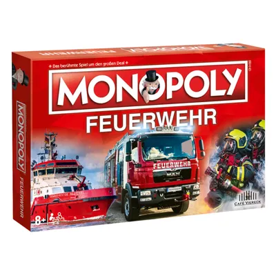 Produktbild von Monopoly Feuerwehr Edition 2021 Brettspiel Gesellschaftsspiel Spiel