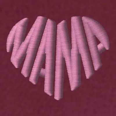 Produktbild von Spreadshirt Stickerei Mama Rosa Damen Premium Hoodie, M, Burgunderrot
