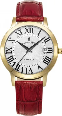 Image de Montre unisexe JACQUES DU JWG04803 rouge classique pour seniors