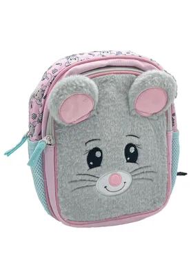 Produktbild von Kleiner Rucksack Maus für Mädchen Kinder Tagesrucksack Kindergartenrucksack bambino