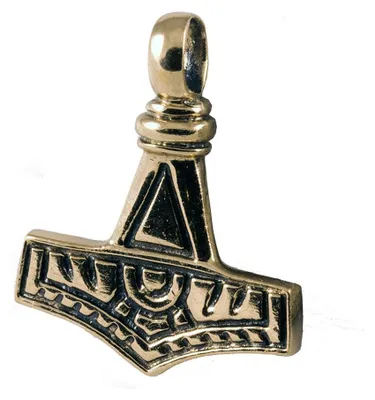 Produktbild von Thorhammer Schmuck Anhänger Bronze - Thorhammer - 32x26mm