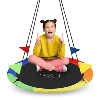 Obrázek produktu pro 4FIZJO Zahradní houpačka čapí hnízdo pro děti L, 100 cm, vícebarevná
