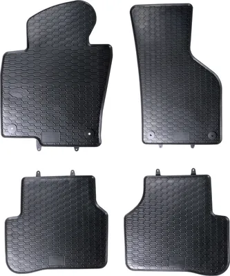 Produktbild von GH Gummifußmatten Set für VW Passat B6 B7, Bj. 2005-2014 + CC, Bj. 2008-2011