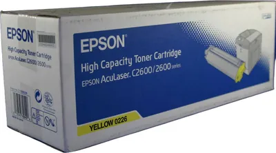 Produktbild von Epson AL-C2600 Tonerkassette Yellow 5k, 5000 Seiten, Gelb, 1 Stück(e)