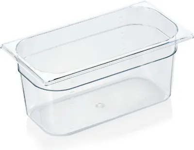Zdjęcie produktu dla Pojemnik GN 1/3, 150 mm, 5,5 litra, ze skalą, poliwęglan, GN 94