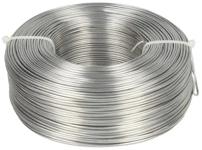 Obrázok produktu pre Novaliv, hliníkový drôt, priemer 1,5 mm, striebornej farby, drôt na modelovanie, hliníkový drôt na kreatívne projekty, kvetinový drôt, kovový drôt, ohybný drôt, drôt na šperky