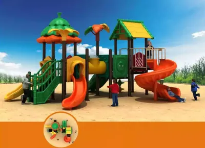 Produktbild von Spielplatz Dschungel Gartenspielplatz Unterhaltung Freien für Kinder Spielplätze