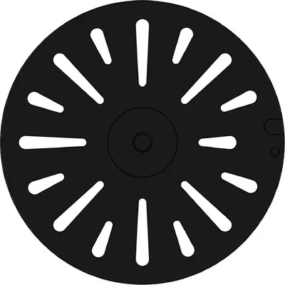 Produktbild von Kaminrost / Ascherost Ø 204x15mm passend für Olsberg**