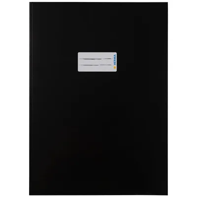 Immagine prodotto di 10x Herma 19745 Cartelle di protezione per libretti in cartone A4 nero
