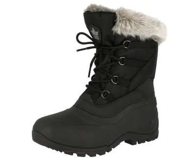 Produktbild von Gummistiefel Merthe Größe 41 mit Warmfutter, Schnürung und rutschfester Sohle