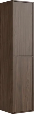 Immagine prodotto di Mobile bagno Mali 38 x 33 x 160 cm - Marrone noce - sospeso con 2 ante