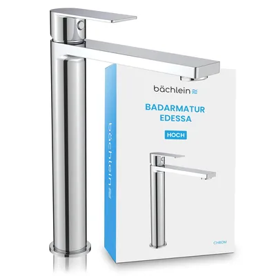 Produktbild von Bächlein Badarmatur Edessa Chrom - Hohe Ausführung
