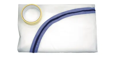 Produktbild von Friess QUICKDOOR Staubschutztür 1 Tuch / 1 Rolle Klebeband - 383850000