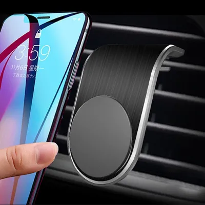 Produktbild von Auto Magnetisch Handyhalterung KFZ Lüftungsgitter Halterung Schwarz iPhone, Samsung, Huawei, Xiaomi, Oneplus, Sony Xperia, Oppo