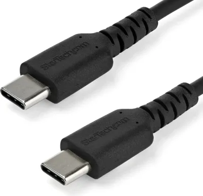 Zdjęcie produktu dla StarTech.com RUSB2CC2MB, 2 m, USB C, USB C, USB 2.0, 0,48 Gbit/s, Czarny