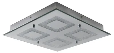Produktbild von Näve LED Deckenleuchte "Mirror" - Material: Metallspiegel mit Kristallen - Farbe: chrome; 1223942