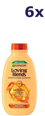 Produktbild von 6x Garnier Loving Blends Honing Goud Shampoo 300ml