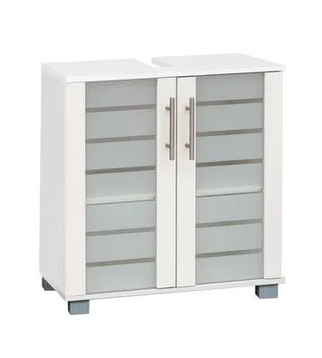 Productafbeelding van Schildmeyer Niko wastafelonderkast 105646, wit, 59,8/32,6/62,4 cm
