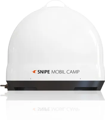 Zdjęcie produktu dla Selfsat Snipe Mobil Camp Singl, 10,7–12,75 GHz, 31 dBi, biały, 450 mm, 450 mm, 410 mm