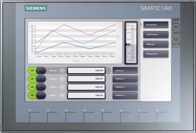 Immagine prodotto di Estensione display PLC Siemens SIMATIC HMI KTP900 BASIC 6AV2123-2JB03-0AX0 24 V/DC (6AV2123-2JB03-0AX0)