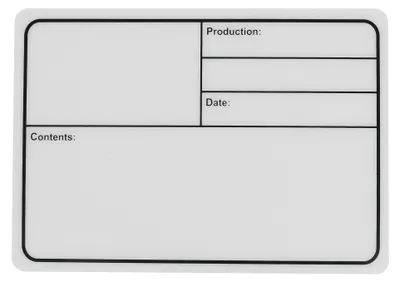 Obrázek produktu pro Štítek na letecký kufr Showgear 177x127 mm