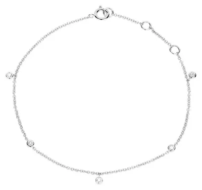 Produktbild von Brilladia 14K Weißgold Armband für Damen mit Brillanten