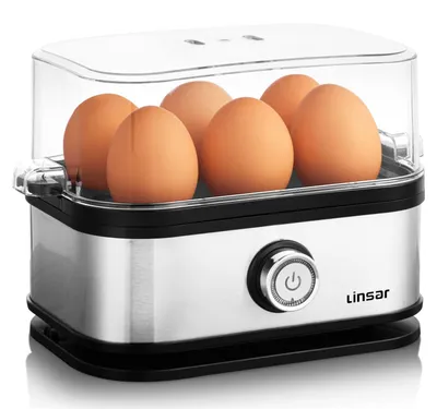 Eierkocher für 7 Eier, Edelstahl/Kunststoff, 220-240 V, 50 Hz