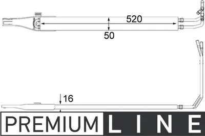 Produktbild von MAHLE Servokühler CLC 10 000P passend für MERCEDES-BENZ VIANO (W639)