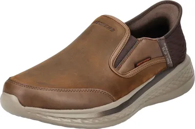 Zdjęcie produktu dla Skórzane buty wsuwane Skechers