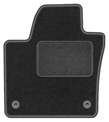 Produktbild von Fahrermatte Velours für Volkswagen Sharan II 2010- (Minivan) – 1-tlg, Graphit, passgenau – Wielganizator LUX – Ausführung W0021