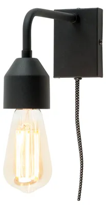 Produktbild von Wandleuchte Eisen Madrid S Schwarz