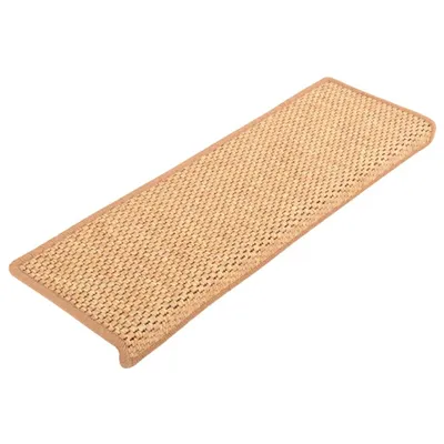 Immagine prodotto di Tappeti Autoadesivi Scale Aspetto Sisal 15pz 65x21x4 Sisal