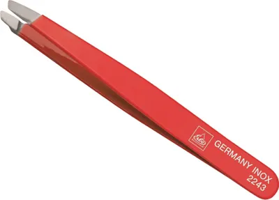 Produktbild von Erbe Solingen Pinzette rot Edelstahl 9,5cm (erbe92243)